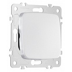 Выключатель перекрестный одноклавишный без рамки arte milano 205 205.34-1.silver